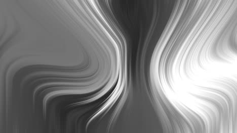 digital animation of liquid fluid abstract geometric shape black and white backgrounds