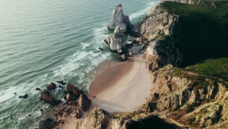 playa costera en portugal