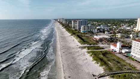 Fast-aerial-push-Jacksonville-Beach-Florida