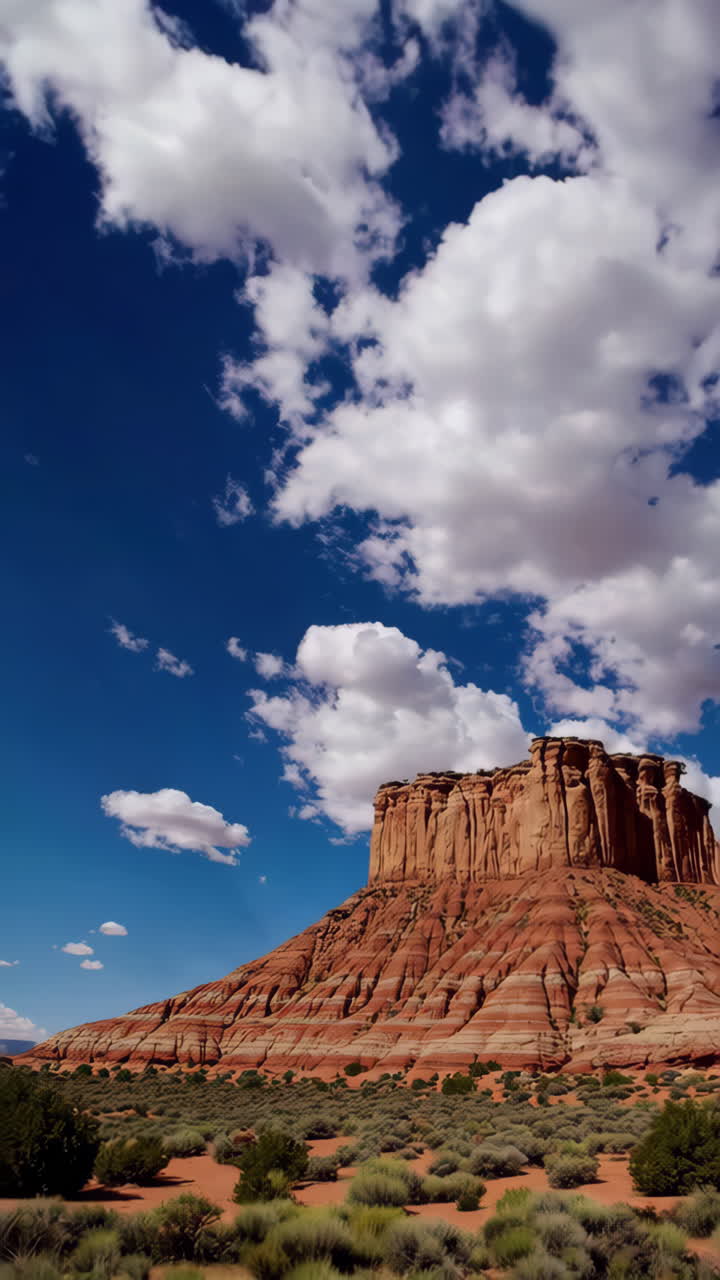 Stunning Red Rock Landscapes Under a Dramatic Sky