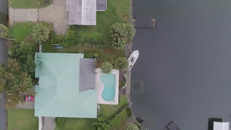 4k drone video of flooding caused by storm surge of hurricane idalia in st