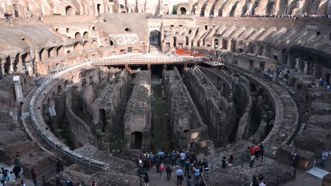el coliseo, la arena interna.