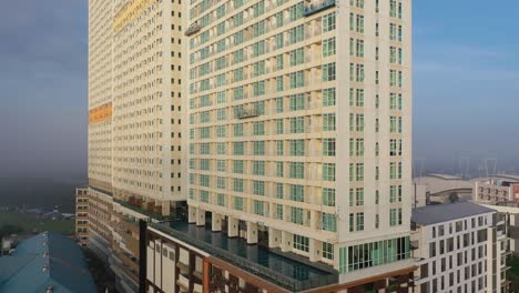 high-rise apartment building under construction