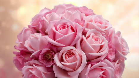beautiful pink rose bouquet