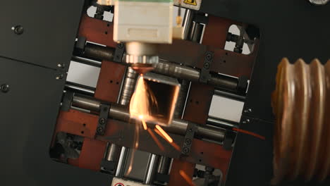 laser cutting process