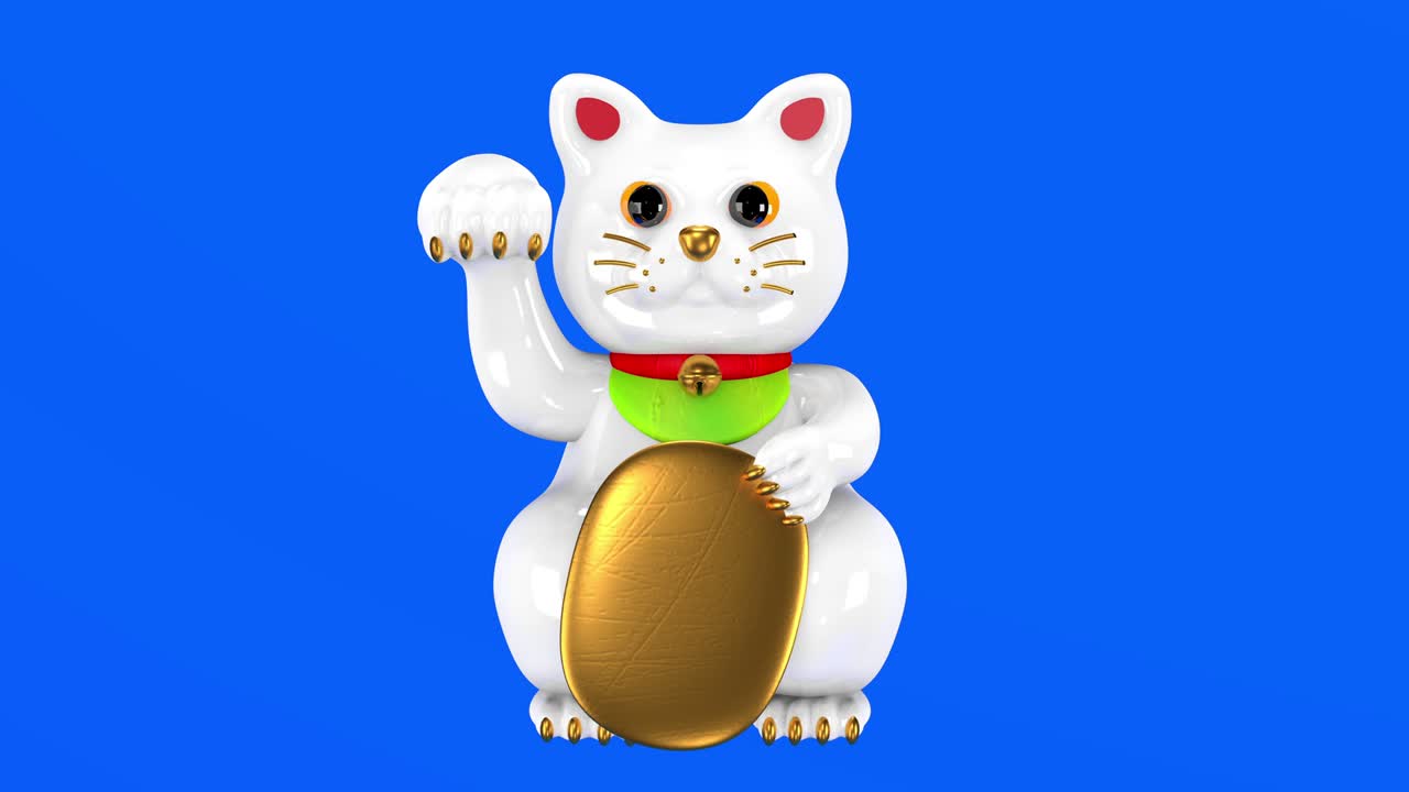 maneki-neko (en inglés)