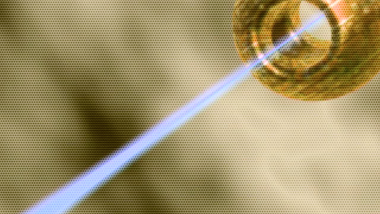 fondo de movimiento que muestra el punto de vista en primera persona volando a través de túneles digitales abstractos futuristas