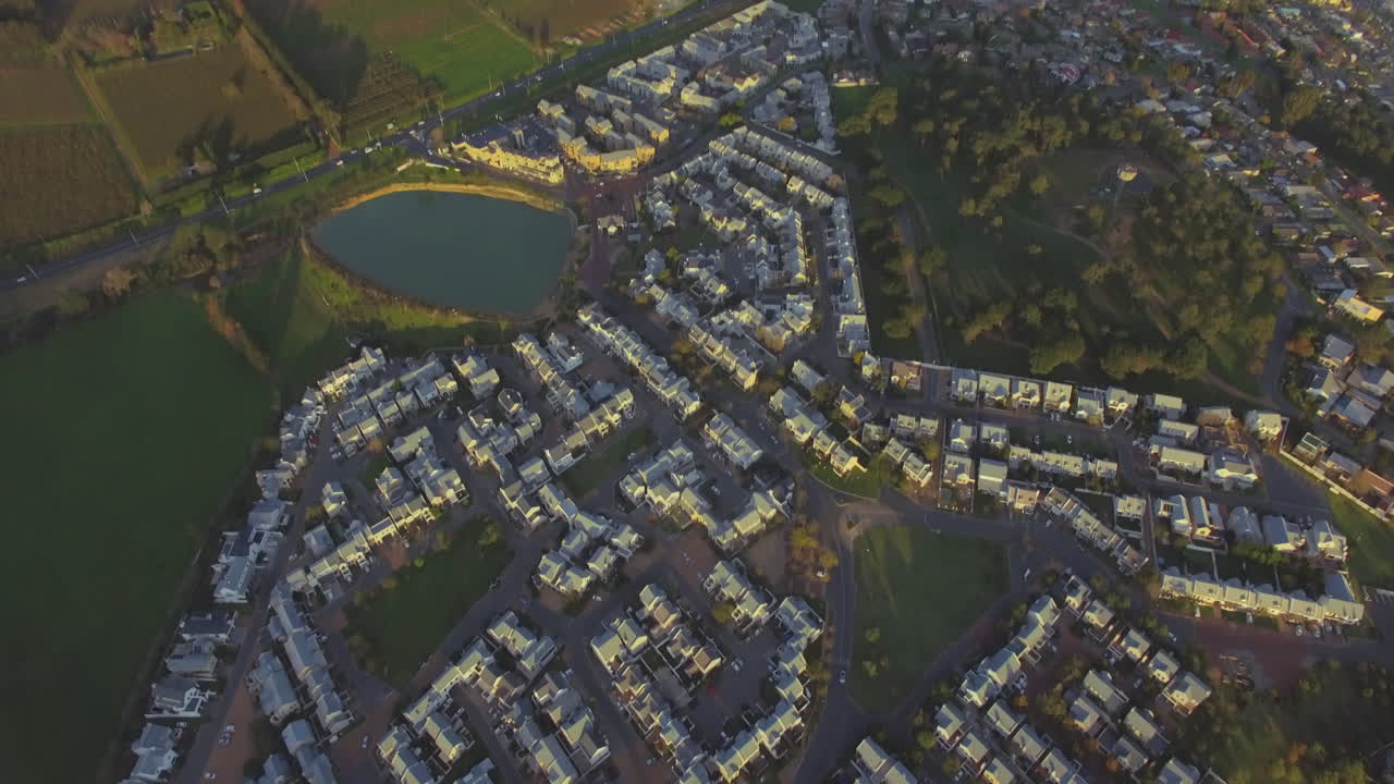 imágenes aéreas de 4k de la propiedad