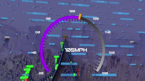 Animation-of-data-processing-over-cityscape