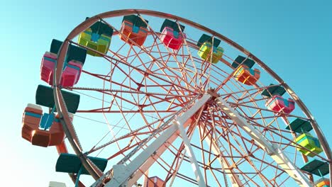 low-angle shot of ferris wheel at rueda virgen boneless plaza, gran outlet cuernavaca, cuernavaca, morelos, mexico