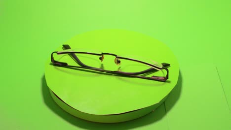 eyeglasses object isolated chromakey rubbing cleaning glass accessories care