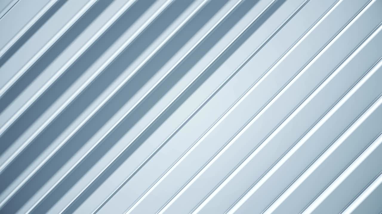 대각선 3d 추상적인 배경, 블라인드 시각 효과와 함께 깨한 기하학적 애니메이션, 원활한 루프