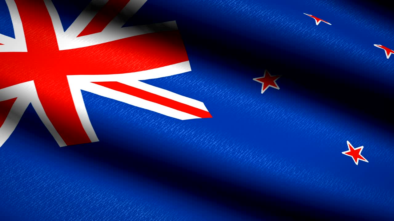 뉴질랜드 발을 흔들고 있는 섬유 텍스처 배경, 원활한 루프 애니메이션, 풀 스크린, 느린 동영상, 4k 영상