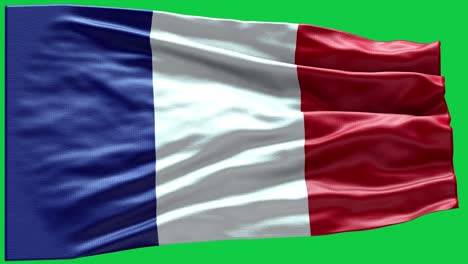 4k bandera muy detallada de francia - bandera de francia alto detalle - bandera nacional de francia patrón de ondas elementos en bucle