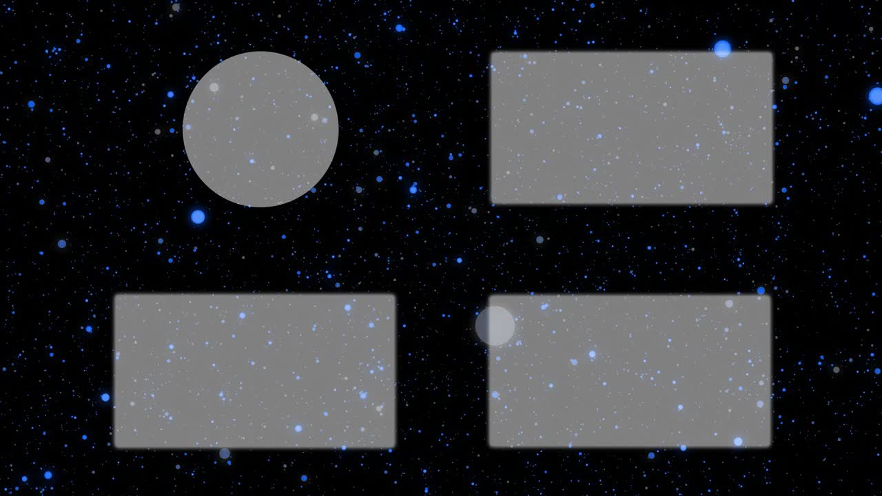 곡물 점 이동 끝 카드 끝 화면 모션 그래픽