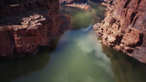 grand canyon from the plane