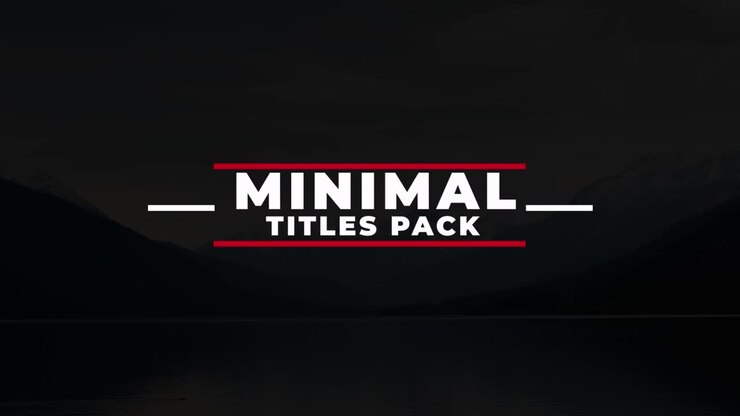 Motion Design Creative Titles and Templates