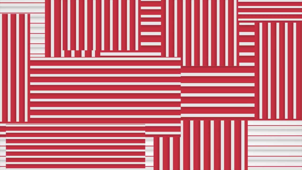 회색과 빨간색 기술 줄무 추상적인 기하학적 운동 배경