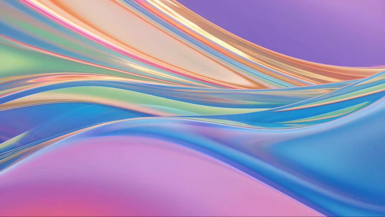 Abstract Fluid Motion Background 4K