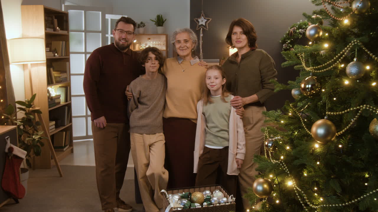 A family gathering for Christmas