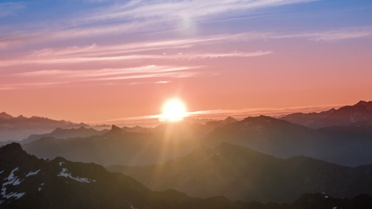 Amanecer en Mont Fort 4K 05
