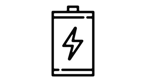 battery line motion graphic