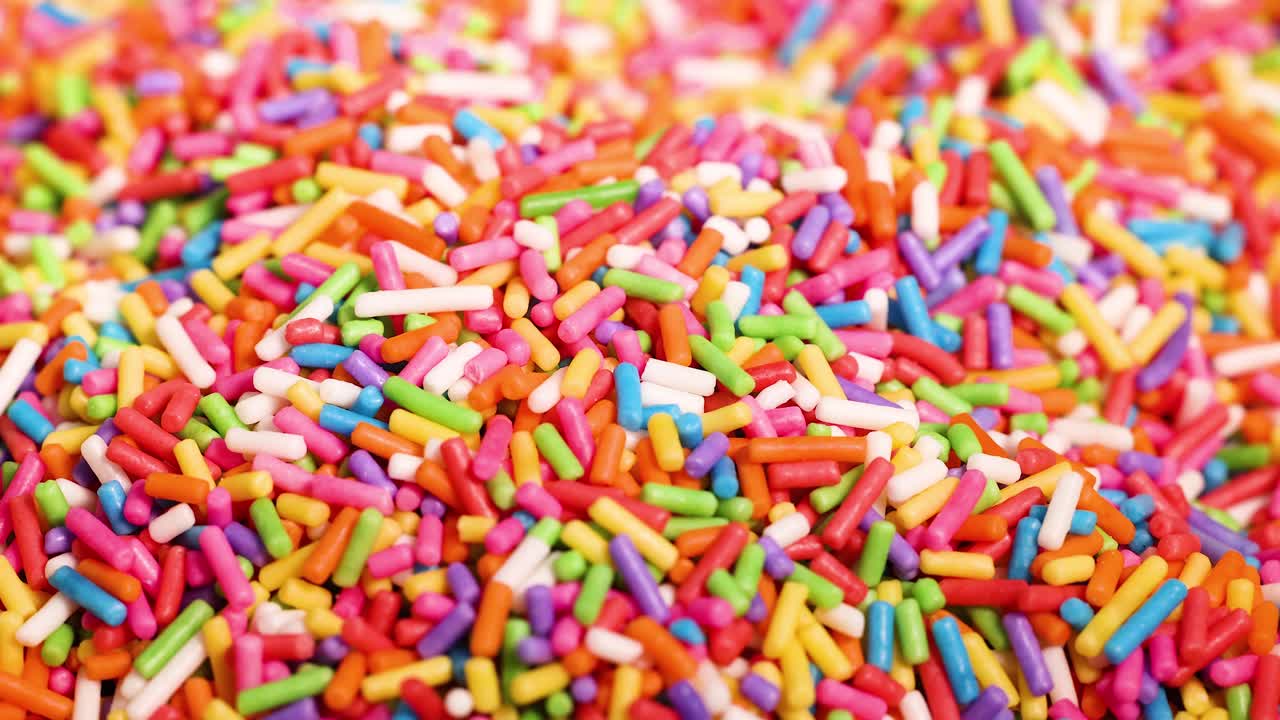 salpicaduras vibrantes cambiando y moviéndose continuamente