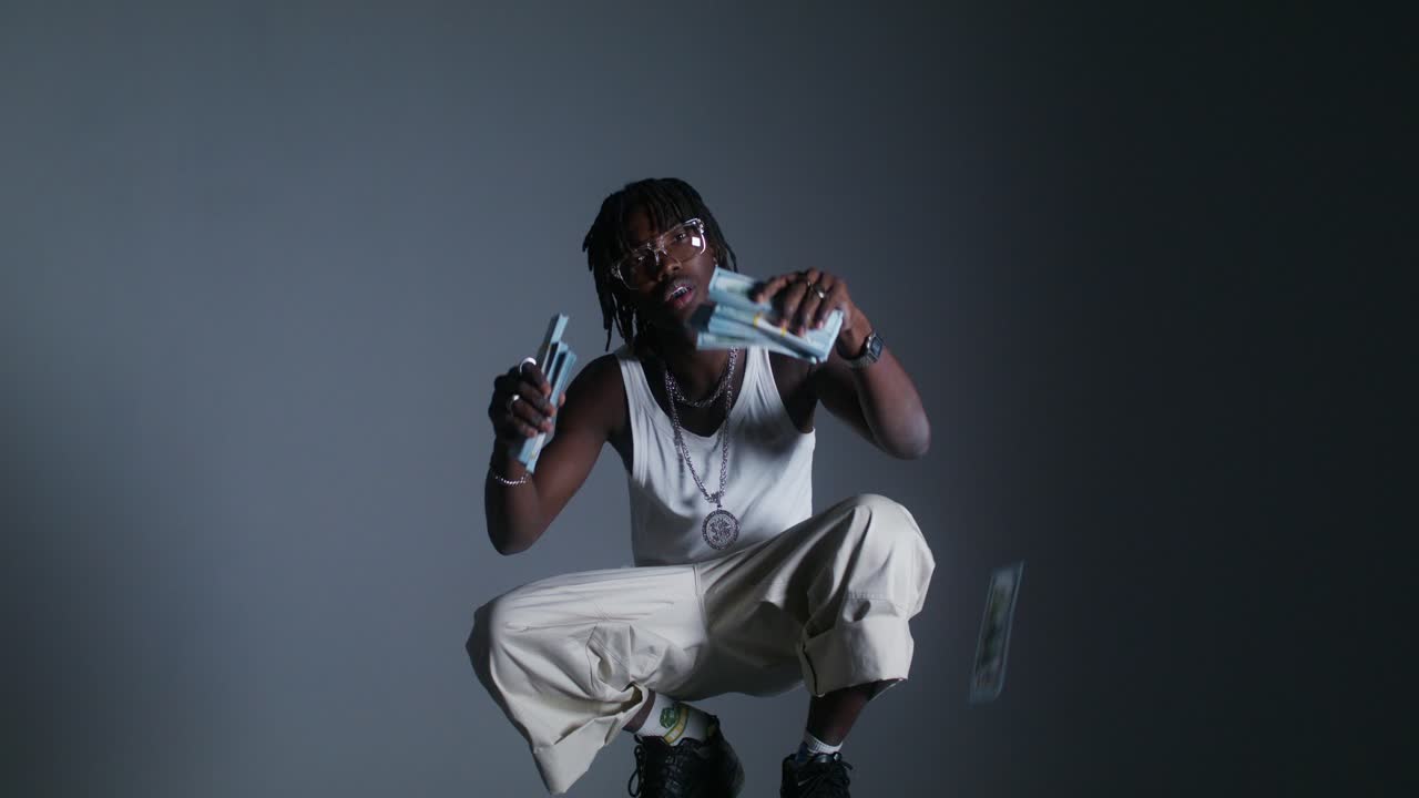 celebración del dinero