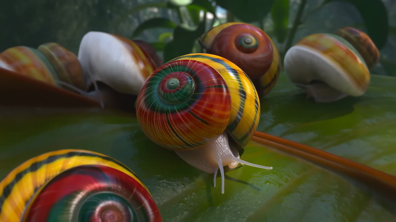 Snails in the wild