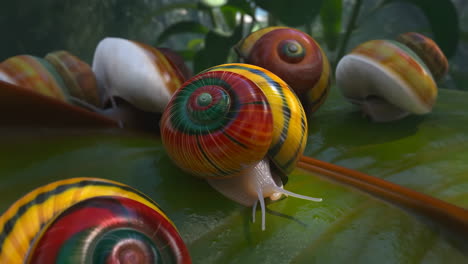 snails in the wild