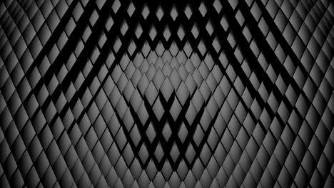 rhombuses formed a wave