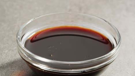 chicken wings dipping in soy sauce