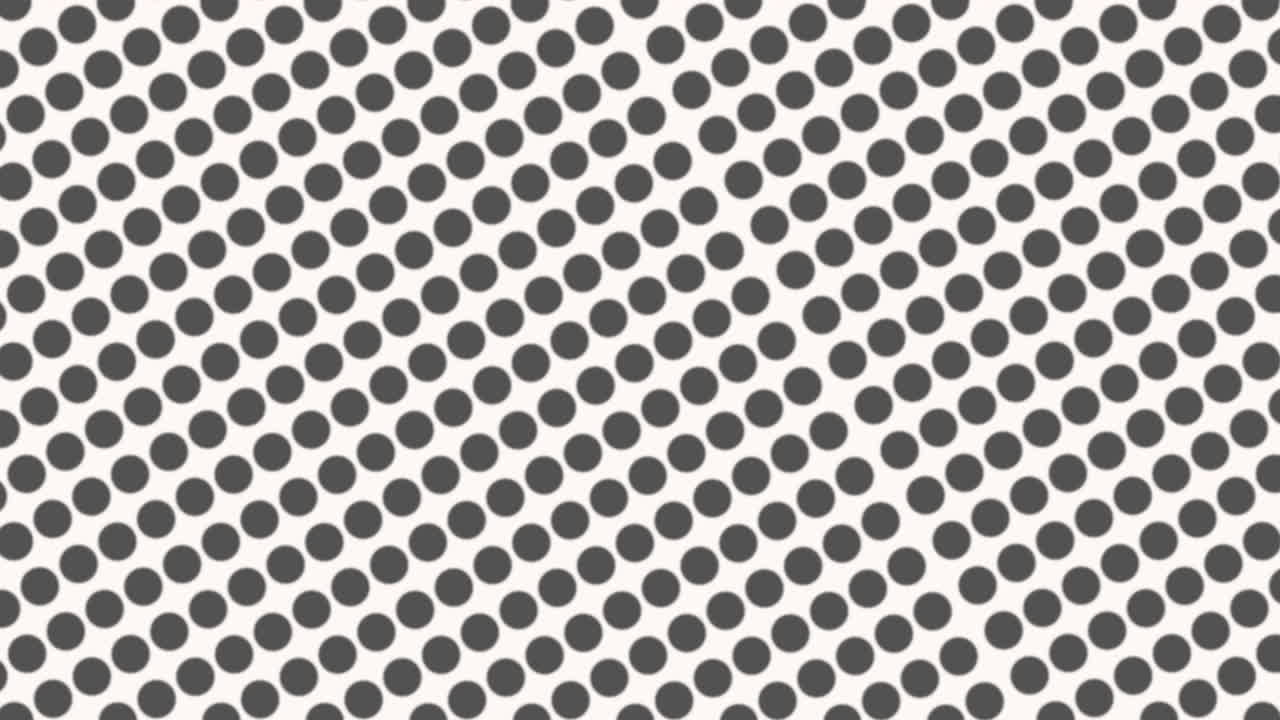 puntos negros patrón geométrico sin costuras