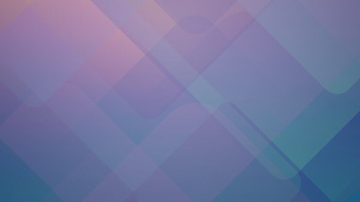 Abstract geometric pattern background animation, blue and purple modern digital minimalist slow motion backdrop