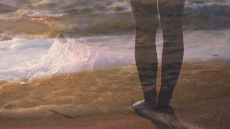 Standing-barefoot-on-the-beach-