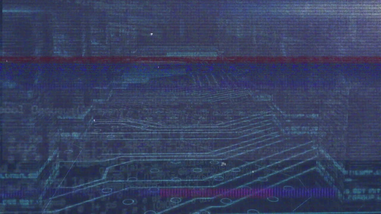 Animation of network of connections over data processing