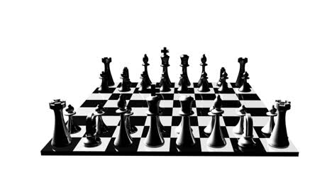 Animation-of-a-chess-set-turning.-Concept-of-rivalry-and-competition-in-business