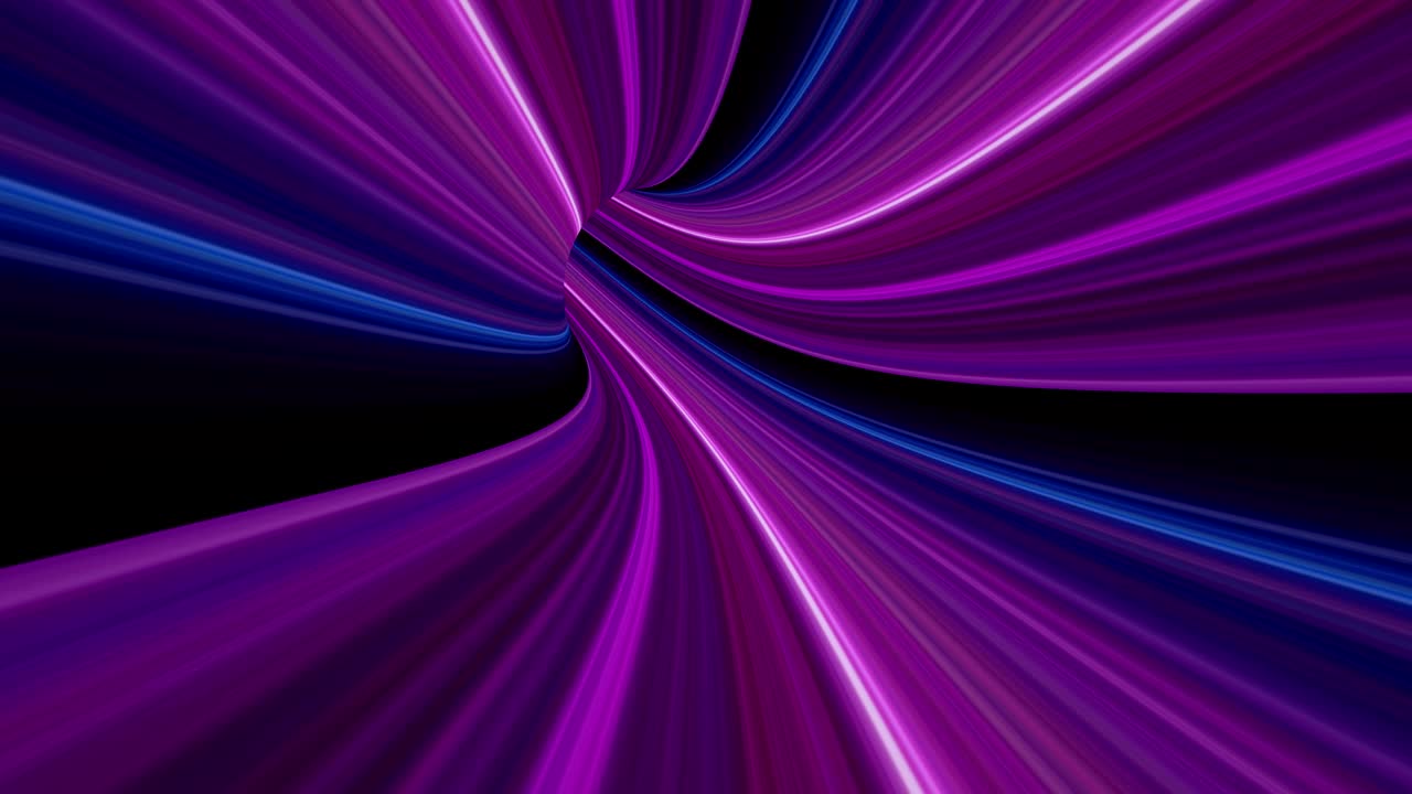 4K Abstract Warp Tunnel.