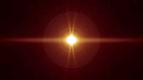 abstract loop light lens flares with moving and rotating light rays shimmer animation. flares shiny animation. optical lens flare effect. center flickering star sun lights optical lens flares shiny.