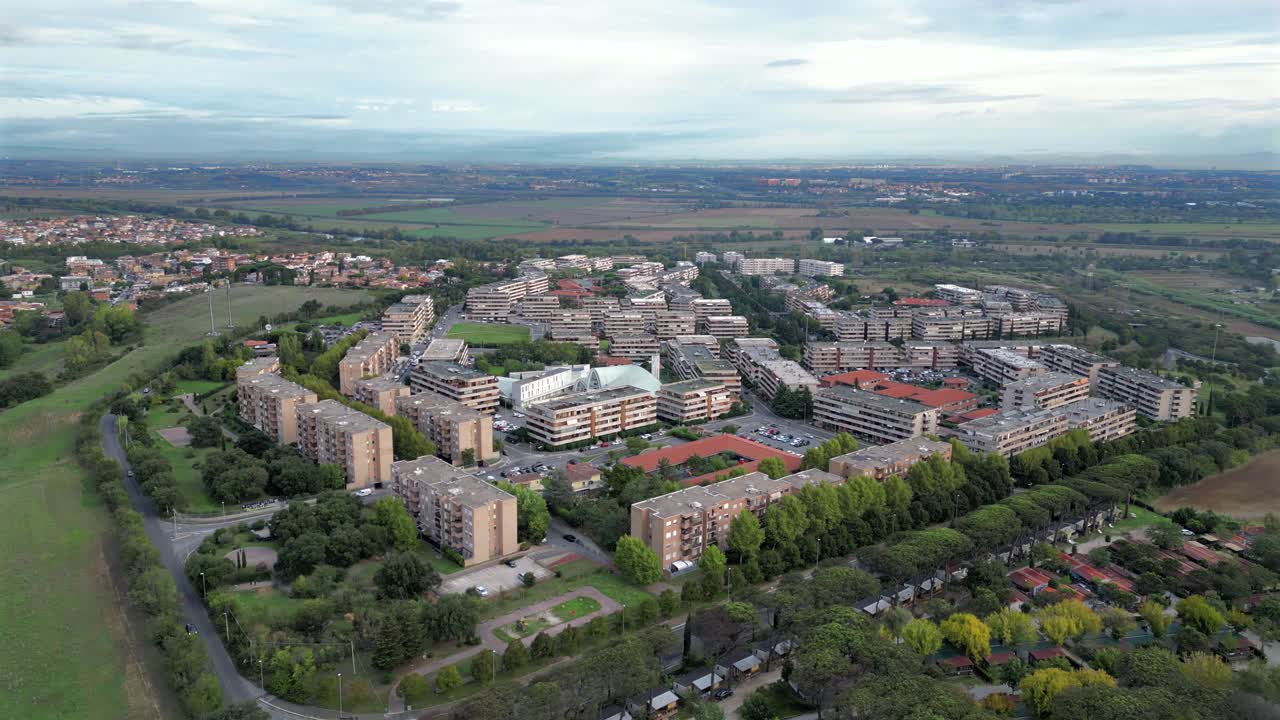 Vitinia Residential Neighborhood in Rome