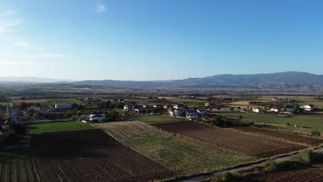 Pentavriso-Village,-Kastoria,-Greece:-Unforgettable-4K-Drone-Perspective