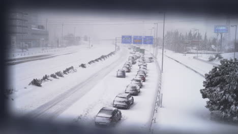 Madrid-Spain-standstill-under-Filomena-storm-disaster