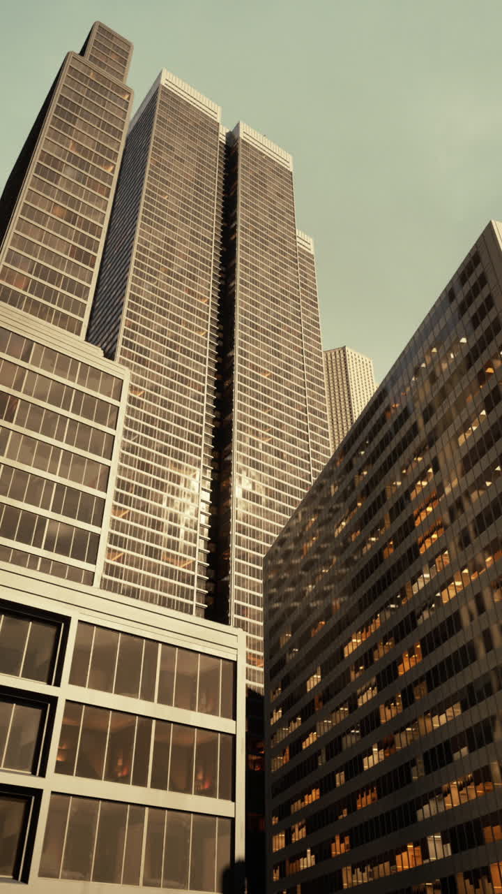 horizonte de la ciudad moderna