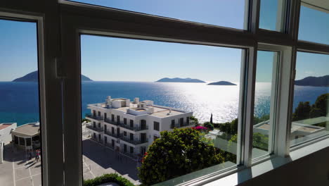 ocean view from hotel room