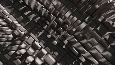 The-Gray-Surface-Moves-Up-and-Down-Geometric-Shapes-on-the-Surface-Light-and-Shadow-3D-Animation-of