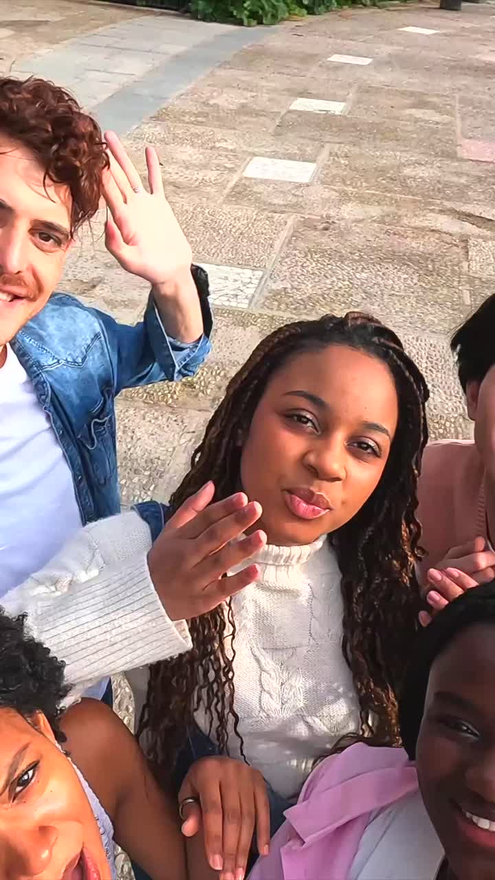 Group of Friends Posing for a Picture