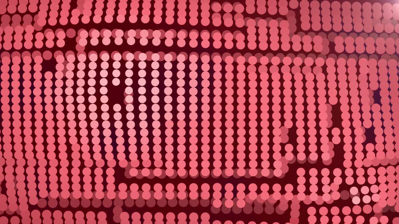 fondo multicolor animado de partículas redondas