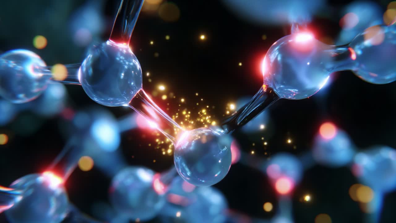 Exploring the Intricacies of Molecular Interactions Through High-Definition Visualization of Molecules, Their Connections, and the Energy Dynamics Illustrating Their Vital Role in Chemical Reactions