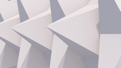pirámides giratorias renderizadas en 3d