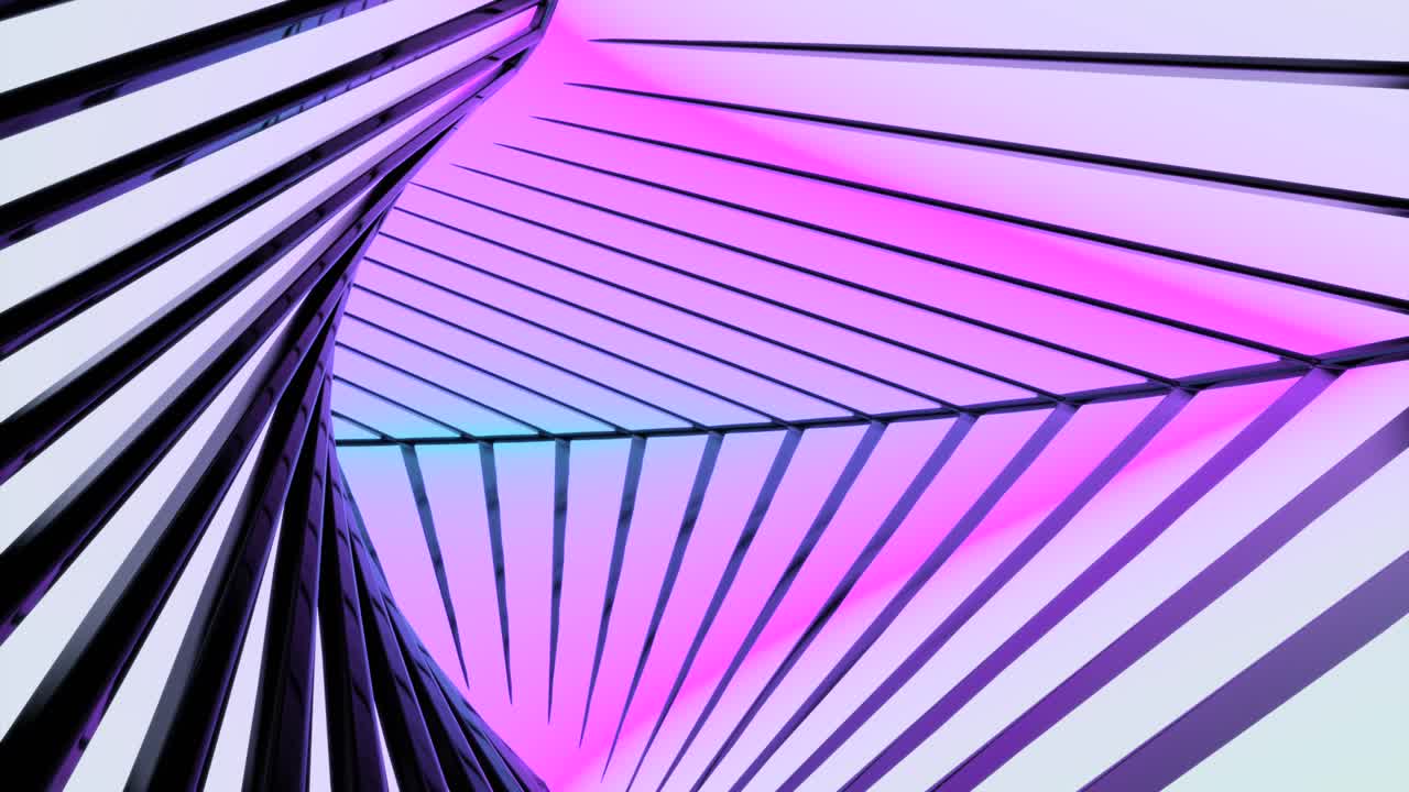 Abstract Geometric Architectural Structure